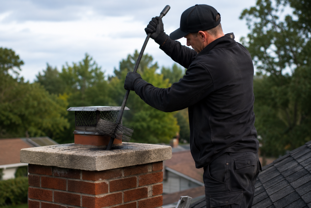 chimney cleaning service